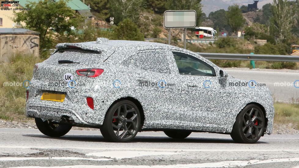 Ford Puma ST (2024) als Erlkönig