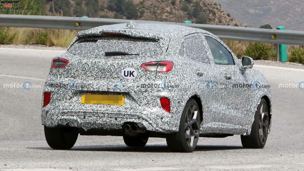 Ford Puma ST (2024) als Erlkönig