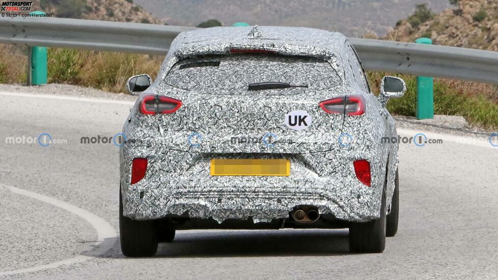 Ford Puma ST (2024) als Erlkönig