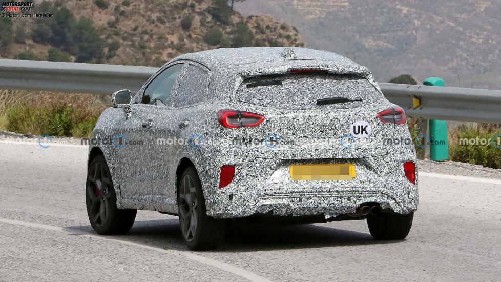 Ford Puma ST (2024) als Erlkönig