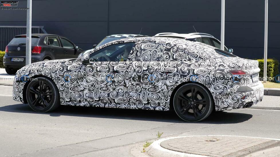 Neuer Audi S5 Sportback (2024) erstmals als Erlkönig erwischt