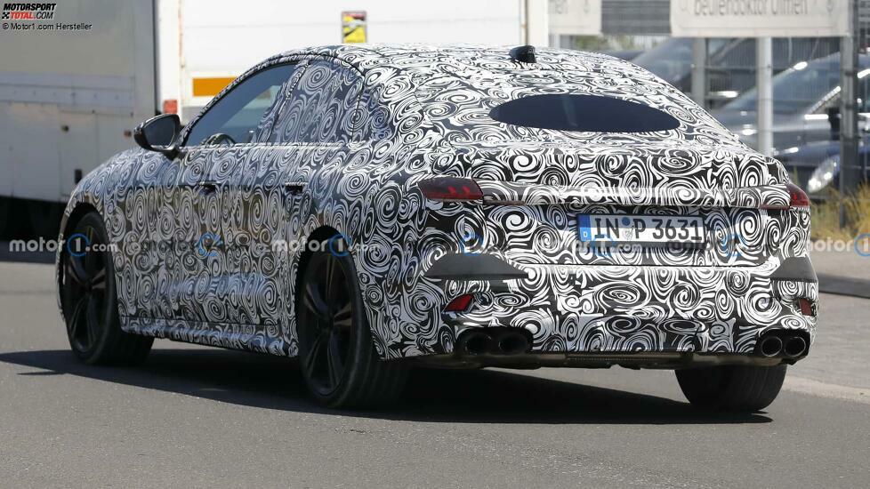 Neuer Audi S5 Sportback (2024) erstmals als Erlkönig erwischt