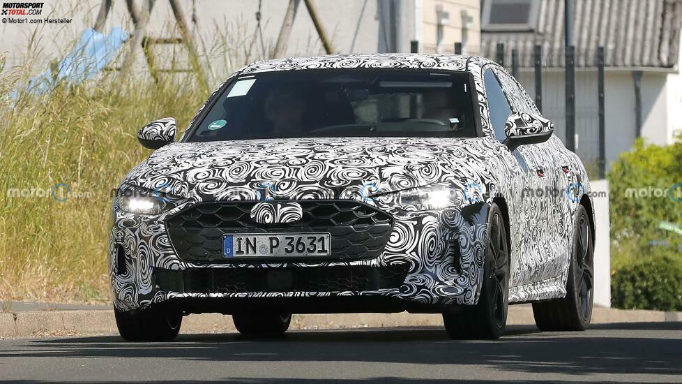 Neuer Audi S5 Sportback (2024) erstmals als Erlkönig erwischt
