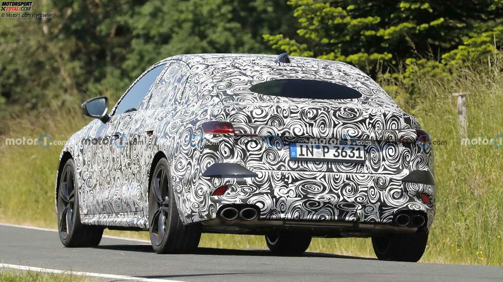 Neuer Audi S5 Sportback (2024) erstmals als Erlkönig erwischt