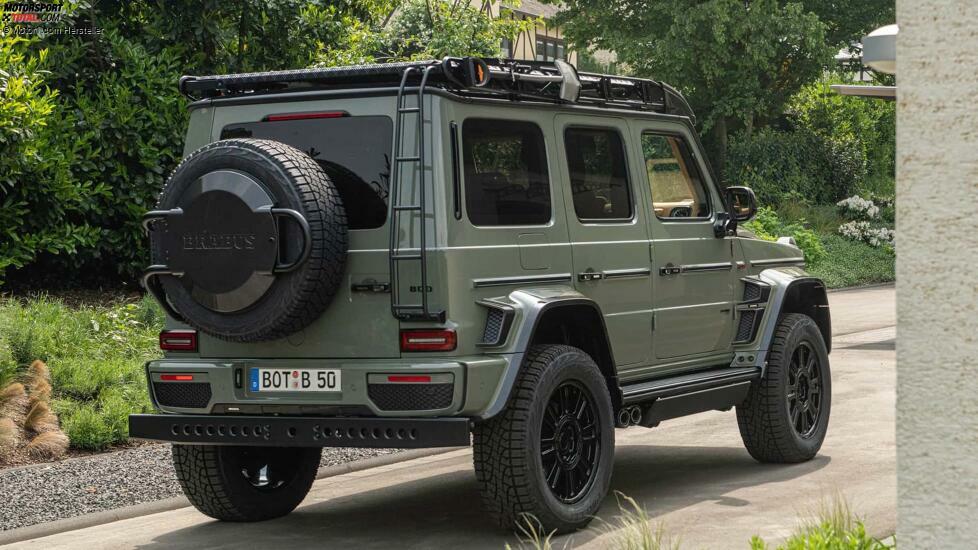 Brabus 800 4x4² Stealth Green (Basis Mercedes-AMG G 63 4x4²)