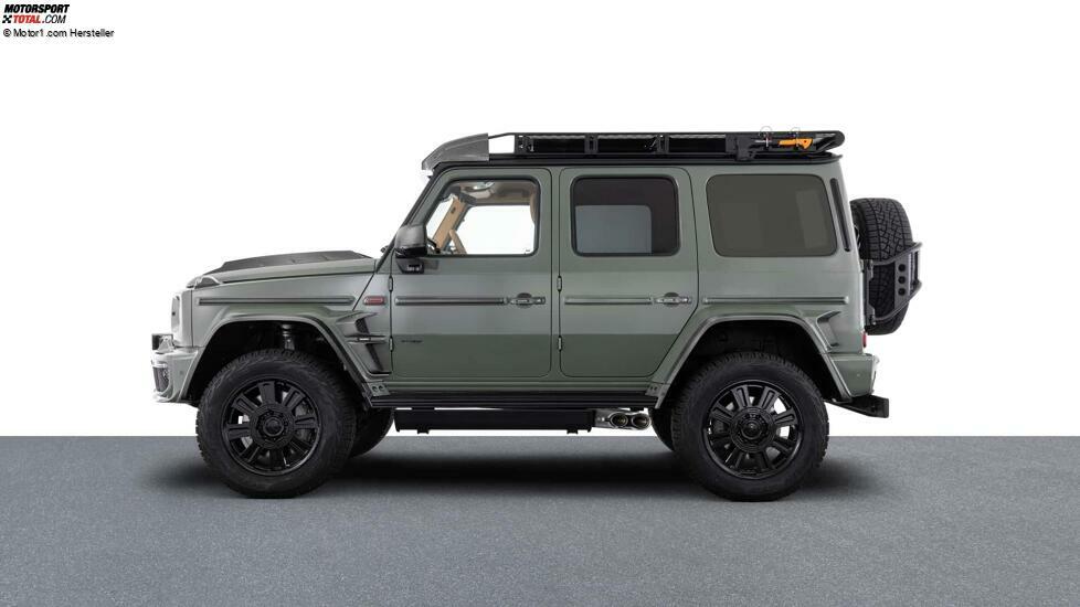 Brabus 800 4x4² Stealth Green (Basis Mercedes-AMG G 63 4x4²)