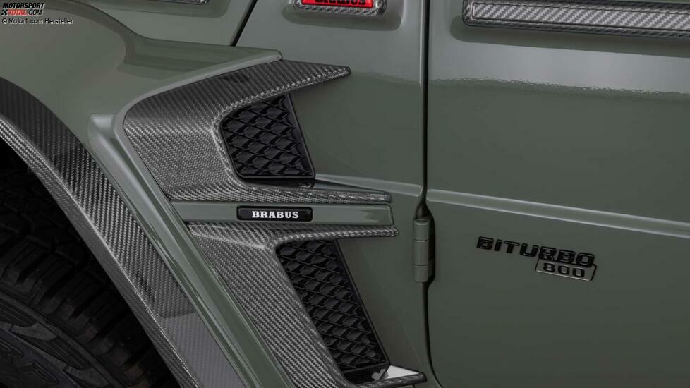 Brabus 800 4x4² Stealth Green (Basis Mercedes-AMG G 63 4x4²)
