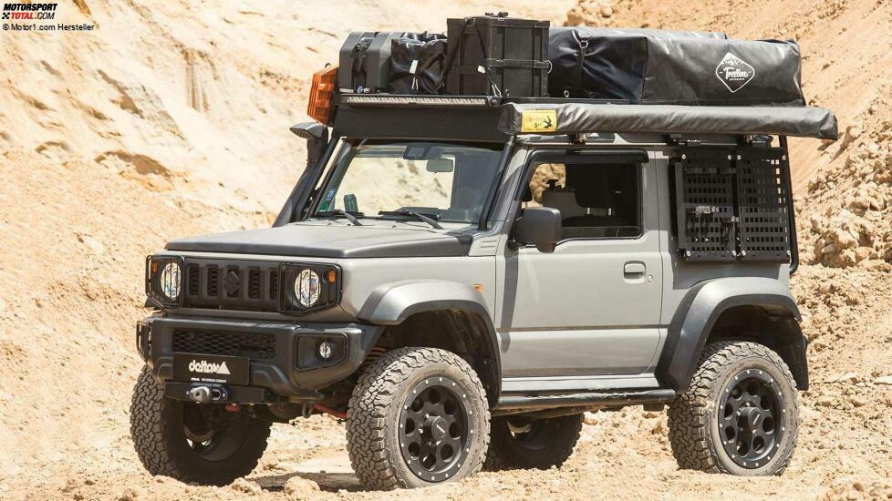 Suzuki Jimny mit Portalachsen von delta4x4