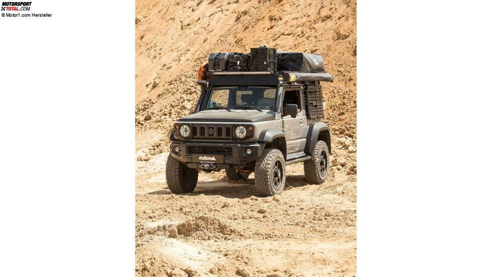 Suzuki Jimny mit Portalachsen von delta4x4