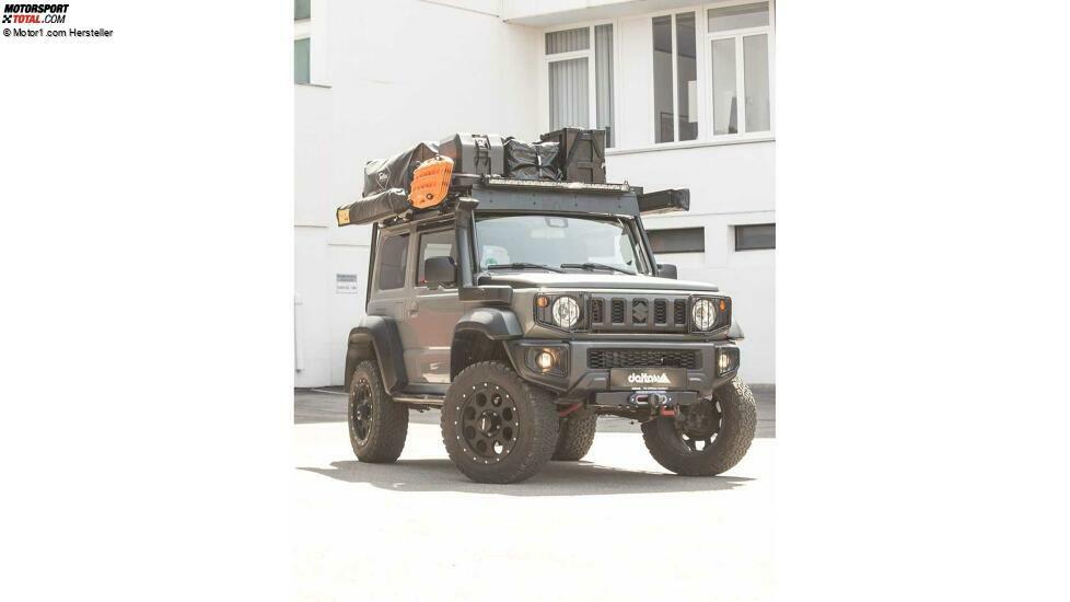 Suzuki Jimny mit Portalachsen von delta4x4