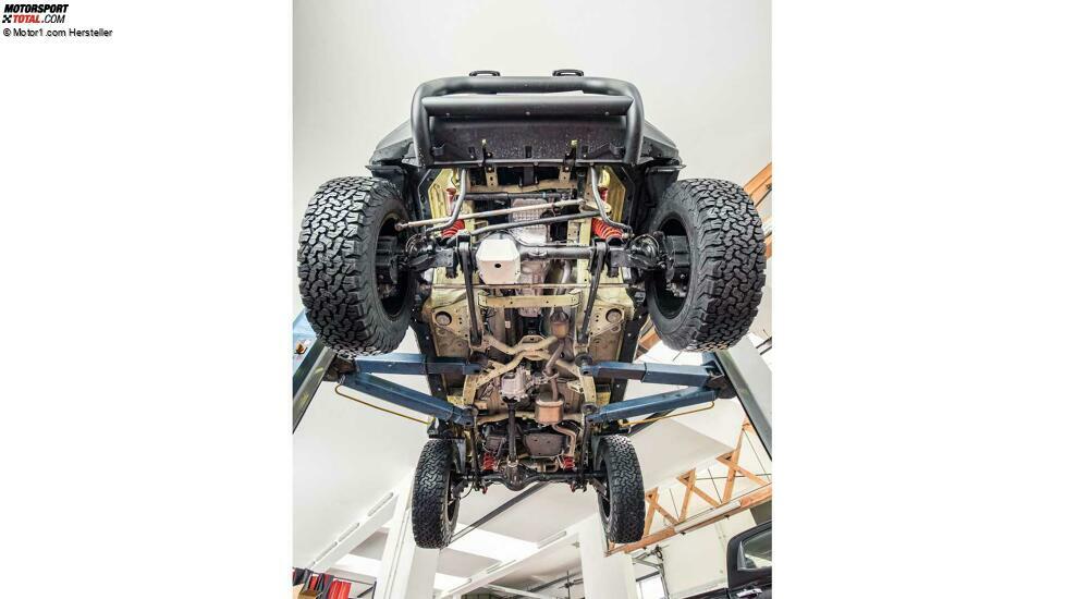 Suzuki Jimny mit Portalachsen von delta4x4