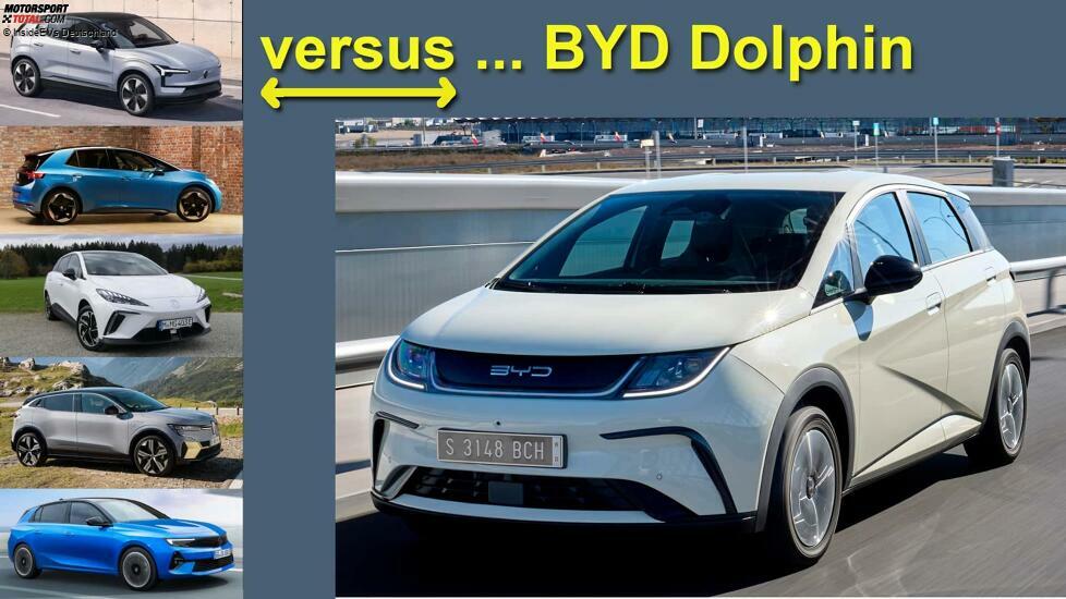 BYD Dolphin im Konkurrenzvergleich