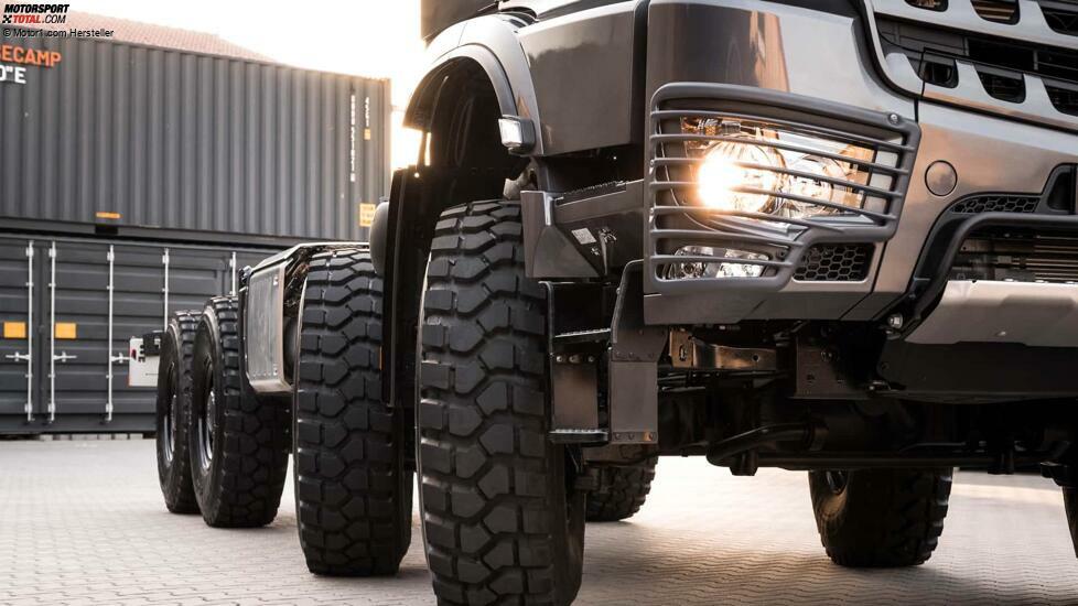 SOD Peak 8x6 auf Basis des Mercedes-Benz Arocs