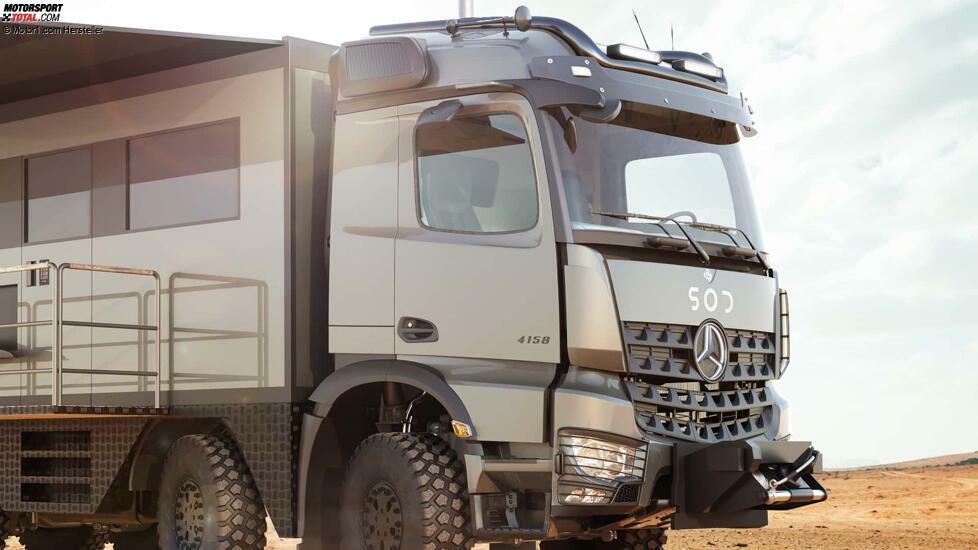 SOD Peak 8x6 auf Basis des Mercedes-Benz Arocs