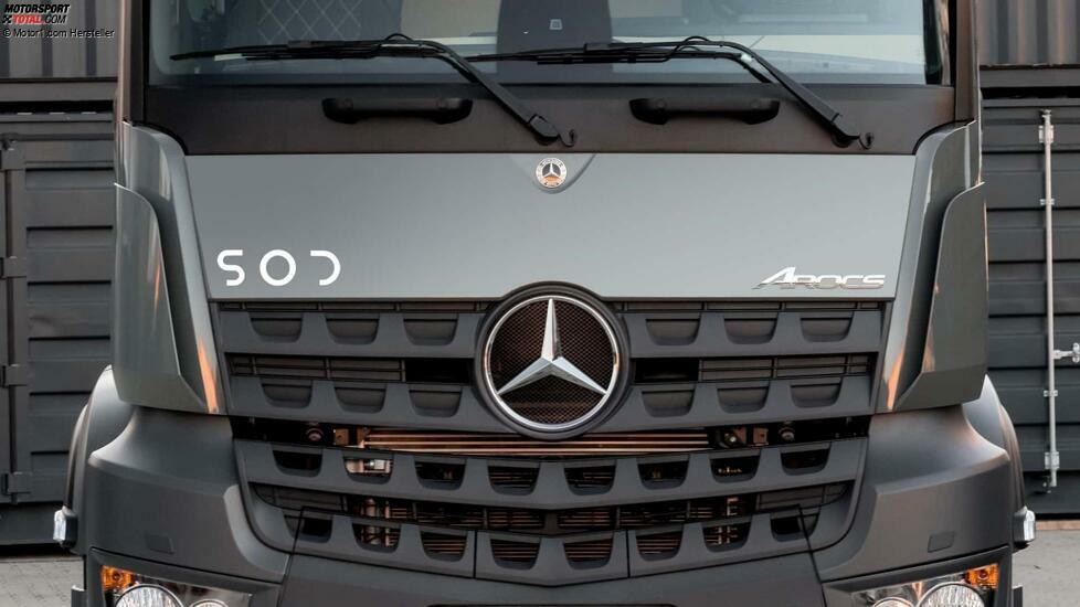 SOD Peak 8x6 auf Basis des Mercedes-Benz Arocs