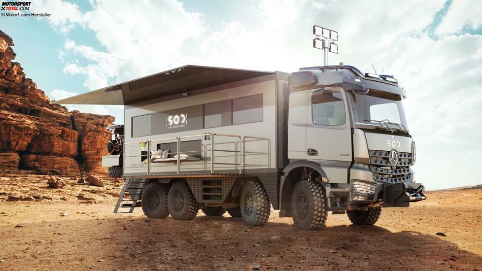 SOD Peak 8x6 auf Basis des Mercedes-Benz Arocs