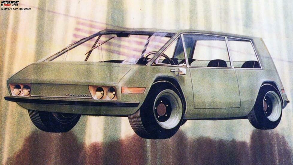 Dem ursprünglichen Entwurf zufolge wäre der Brasilia eine Art Minivan