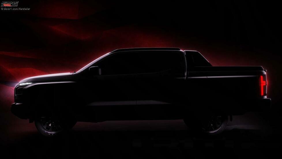Mitsubishi L200 (2023) als Teaser
