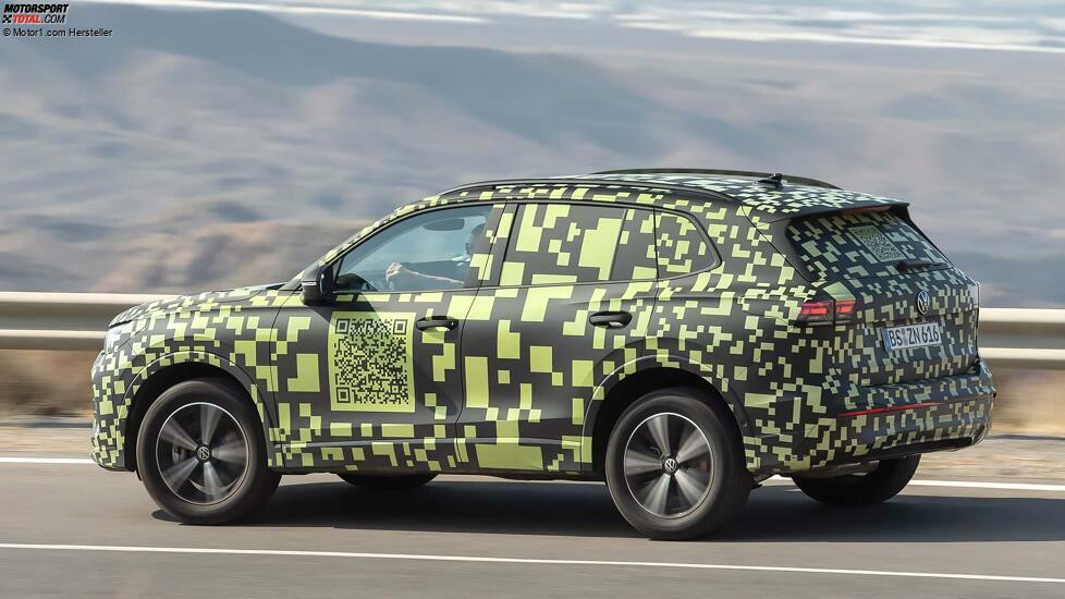 VW Tiguan (2023) Covered Drive