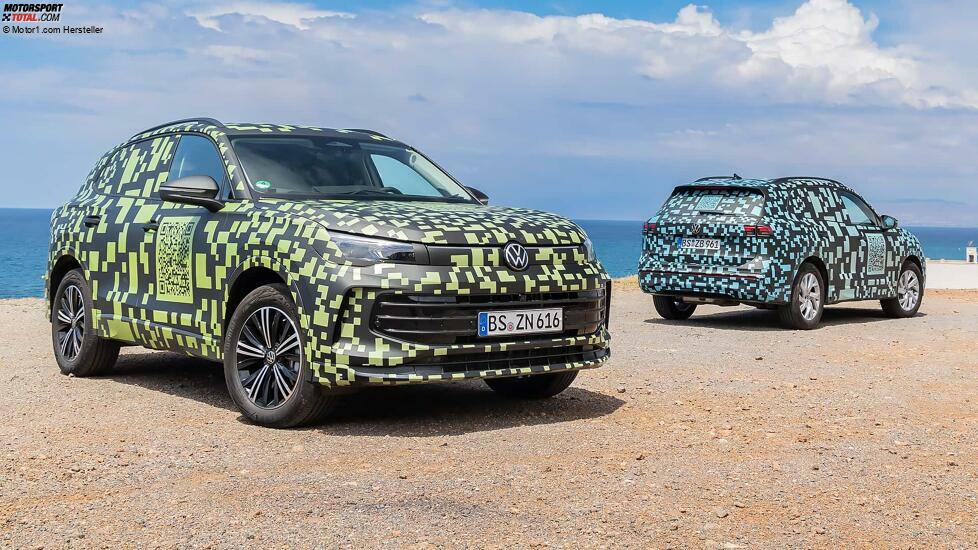 VW Tiguan (2023) Covered Drive