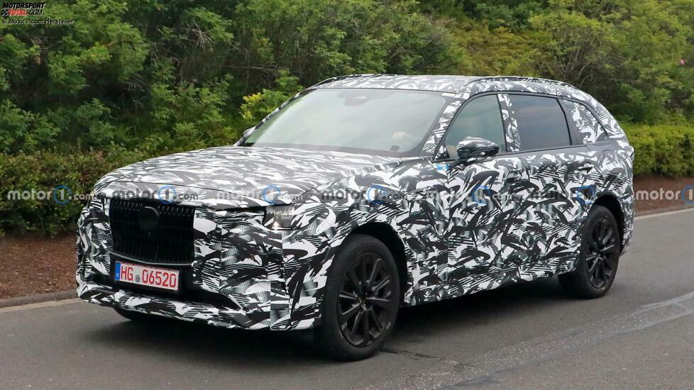 Mazda CX-80 (2023) als Erlkönig