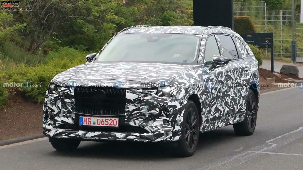 Mazda CX-80 (2023) als Erlkönig
