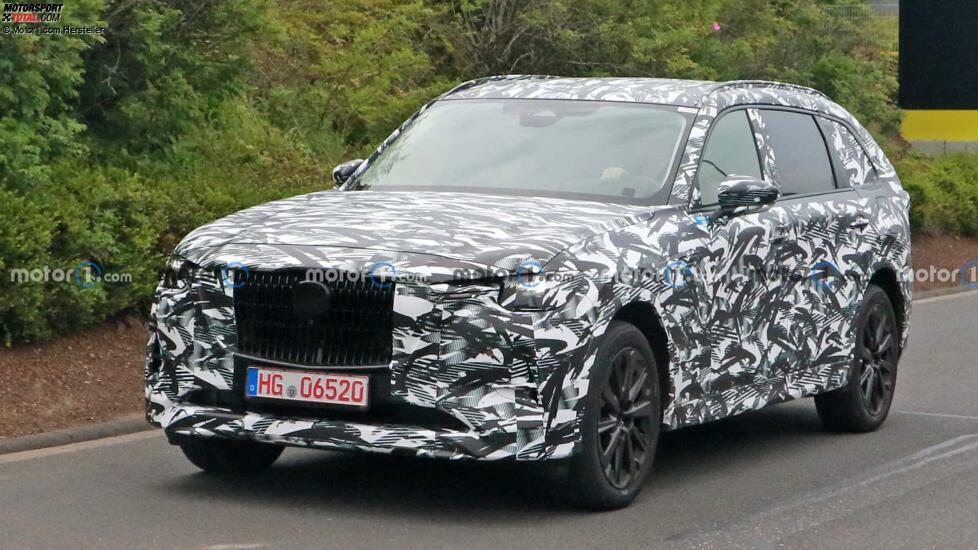 Mazda CX-80 (2023) als Erlkönig