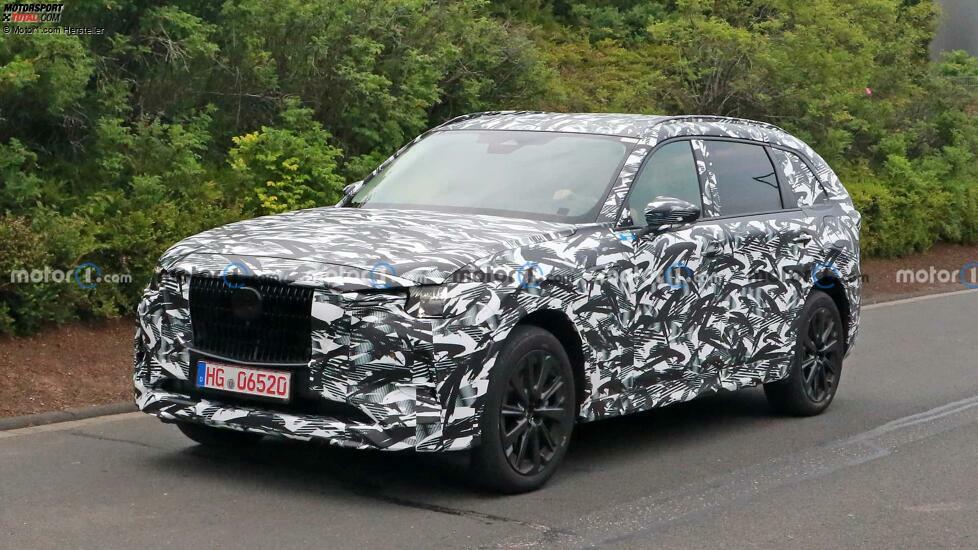 Mazda CX-80 (2023) als Erlkönig