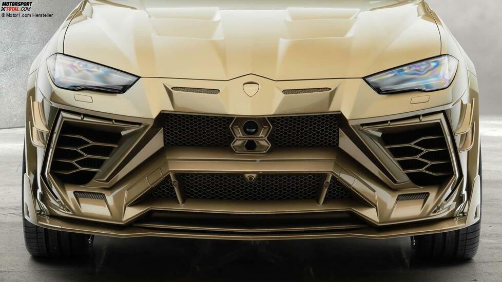 Goldener Lamborghini Urus von Mansory