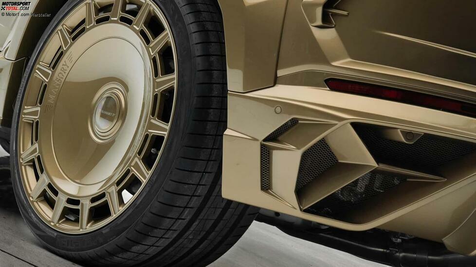 Goldener Lamborghini Urus von Mansory