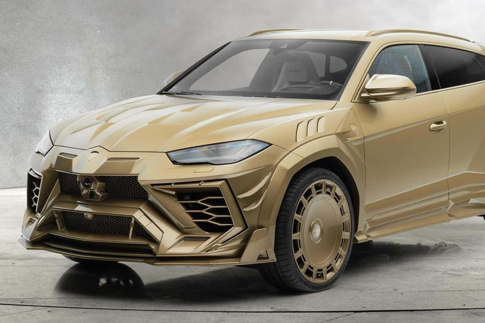 Mansory setzt mal wieder einen drauf und zeigt das wohl güldenste Auto aller Zeiten, einen Lamborghini Urus, bei dem nichts nicht geht
