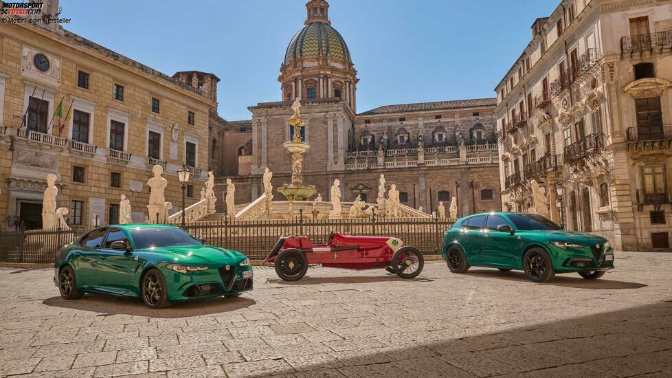 Alfa Romeo Giulia e Stelvio Quadrifoglio 100° Anniversario e Alfa Romeo RL
