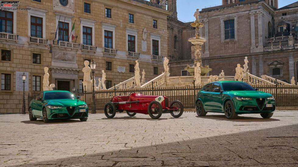 Alfa Romeo Giulia e Stelvio Quadrifoglio 100° Anniversario e Alfa Romeo RL