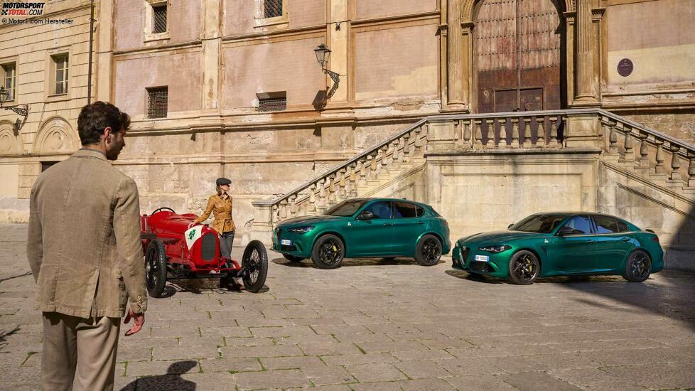 Alfa Romeo Giulia e Stelvio Quadrifoglio 100° Anniversario e Alfa Romeo RL