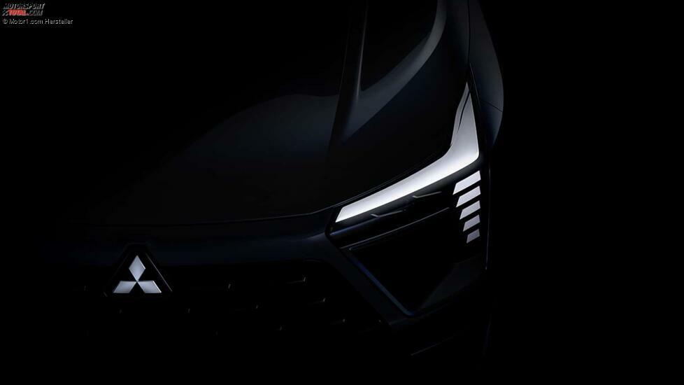 Mitsubishi-Kompakt-SUV (2023) erster Teaser
