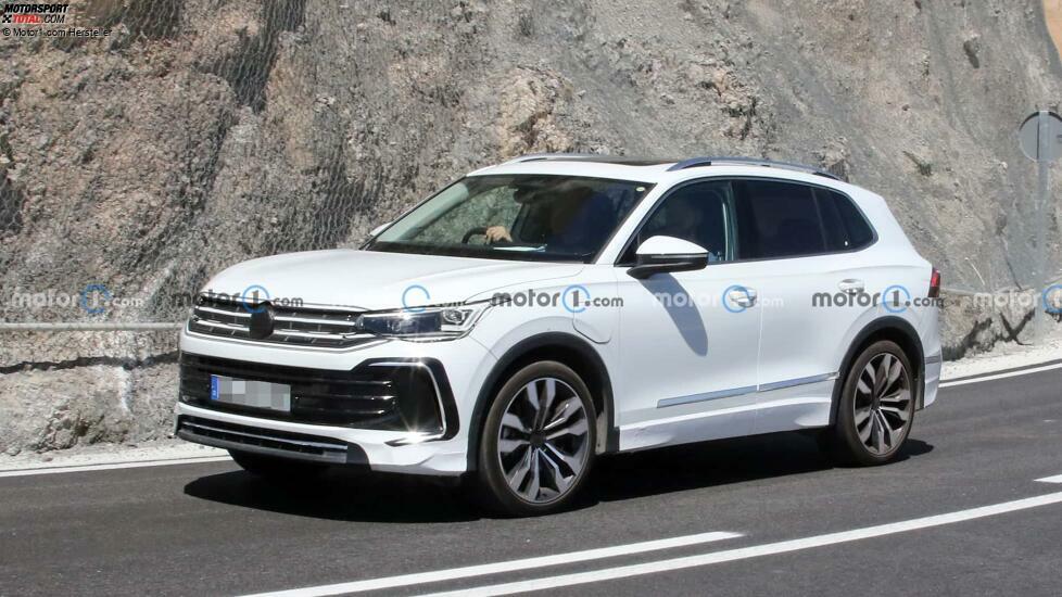 VW Tiguan eHybrid (2023) als Erlkönig
