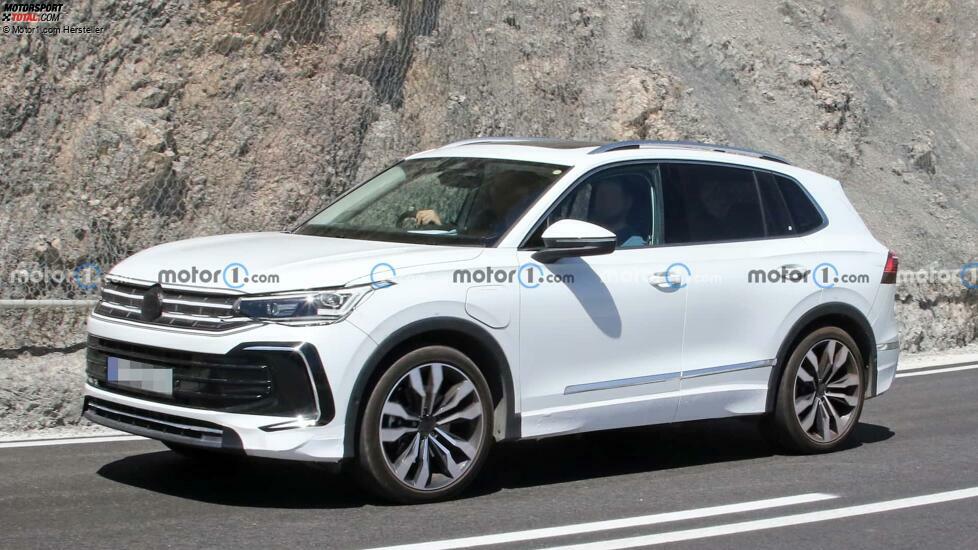 VW Tiguan eHybrid (2023) als Erlkönig