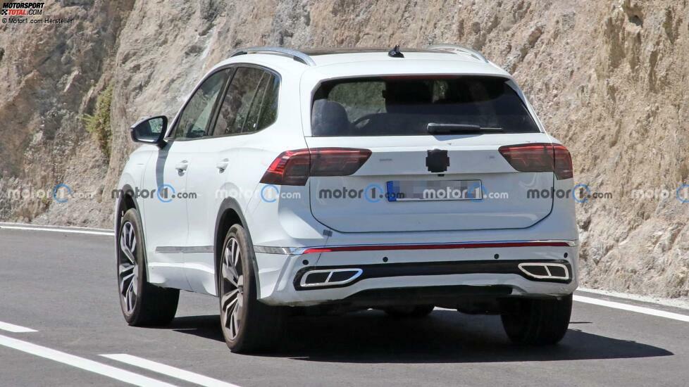 VW Tiguan eHybrid (2023) als Erlkönig