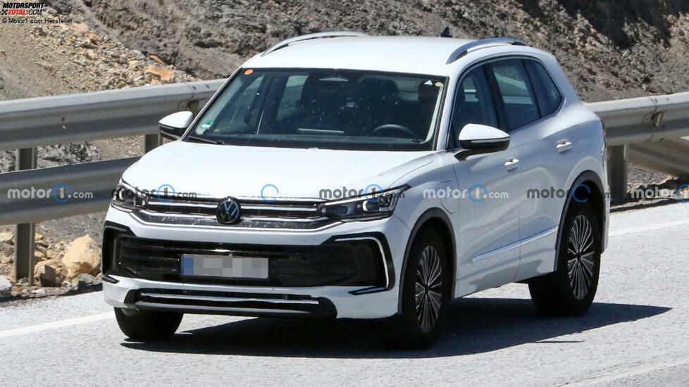VW Tiguan eHybrid (2023) als Erlkönig