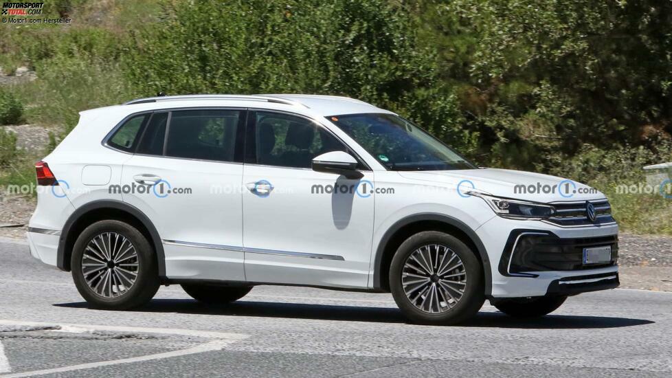 VW Tiguan eHybrid (2023) als Erlkönig