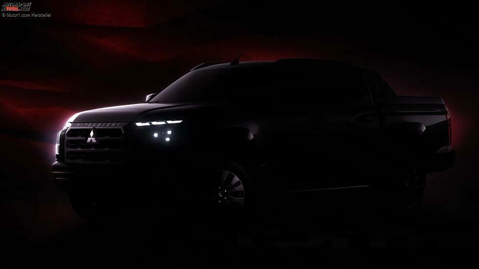 Mitsubishi L200 (2023) als Teaser