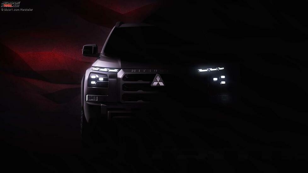 Mitsubishi L200 (2023) als Teaser