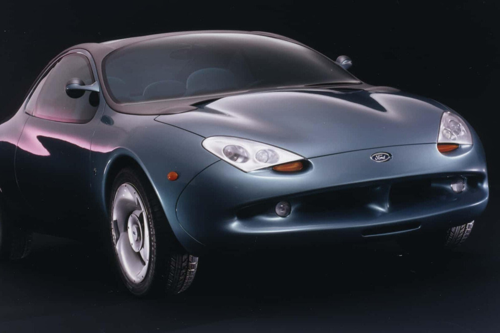 Seit 1970 gehörte die Carrozzeria Ghia zum Ford-Konzern: Dort entstanden wichtige Konzeptfahrzeuge wie etwa dieser Ausblick auf den ersten Ford Puma