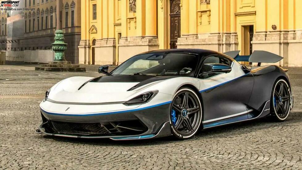 Pininfarina Battista Anniversario am Münchner Odeonsplatz