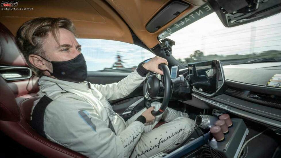 Nick Heidfeld am Steuer des Battista