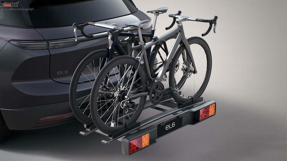 Nio EL6 (2023): Fahrradträger für die Anhängerkupplung