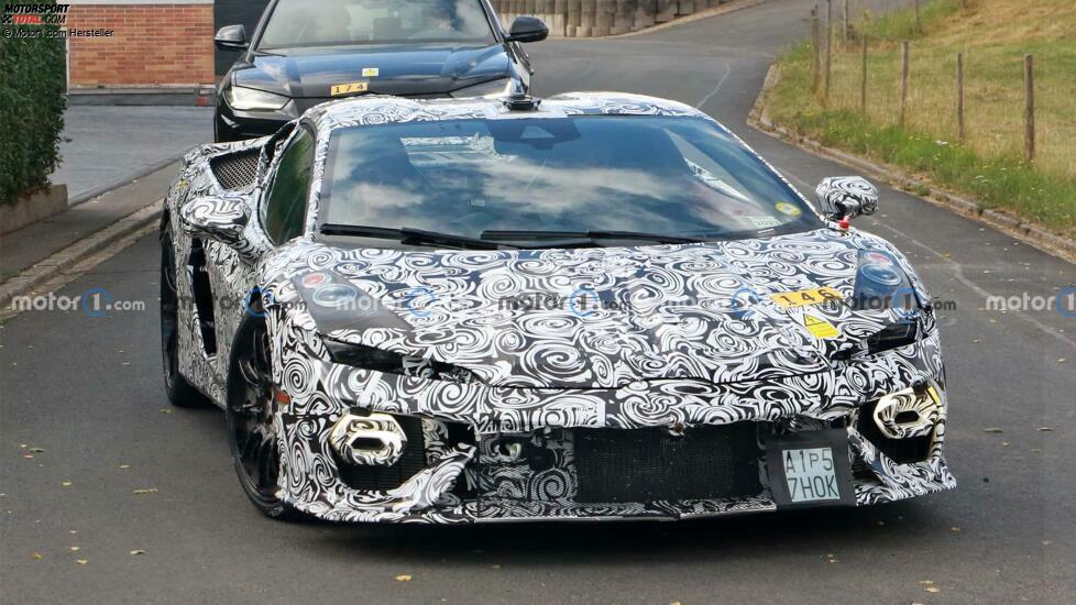 Nachfolger des Lamborghini Huracan auf ersten Erlkönigfotos