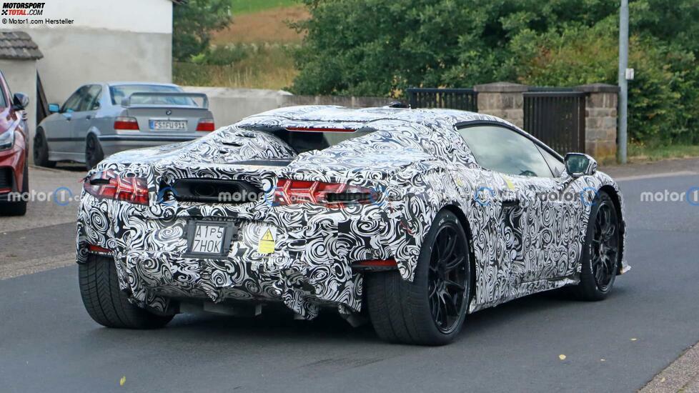 Nachfolger des Lamborghini Huracan auf ersten Erlkönigfotos