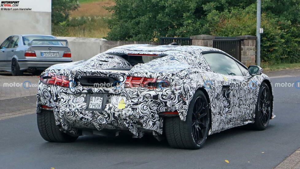 Nachfolger des Lamborghini Huracan auf ersten Erlkönigfotos