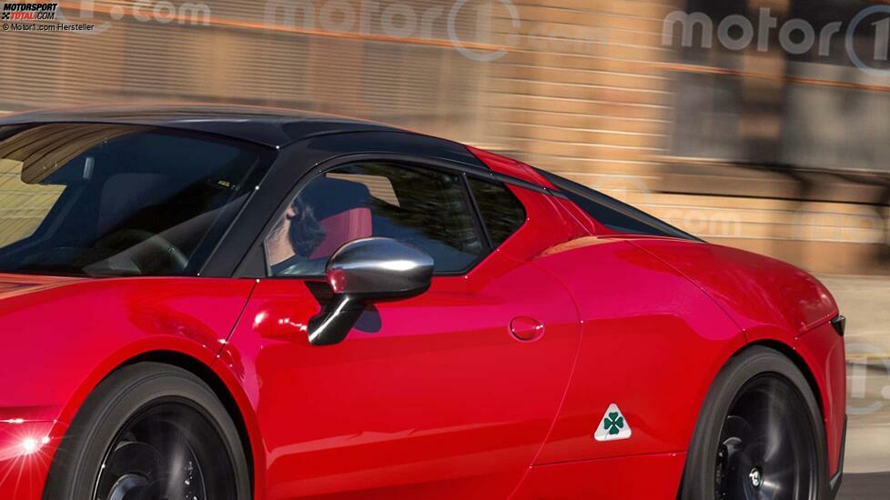 Alfa Romeo Supercar (2023) als Rendering von Motor1.com